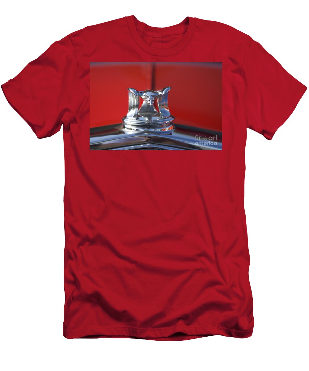 hood Ornament T-Shirt featuring the photograph Flying Duck Hood Ornament by Crystal Nederman
