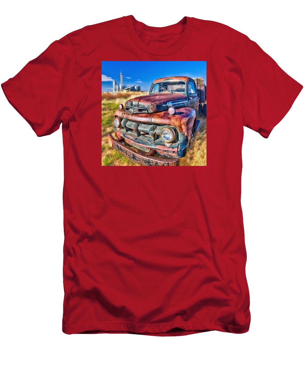 Ford T-Shirt featuring the photograph Looking for Work by Daniel George