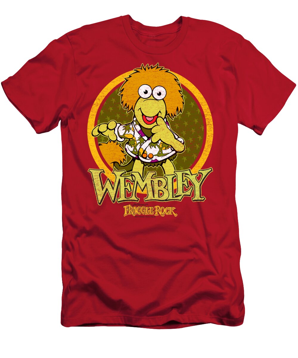  T-Shirt featuring the digital art Fraggle Rock - Wembley Circle by Brand A