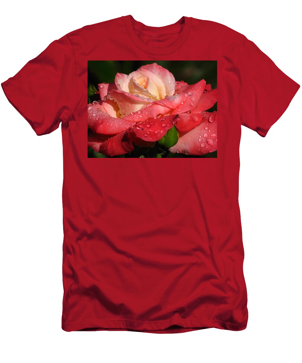 Rose T-Shirt featuring the photograph Full Bloom by Juergen Roth