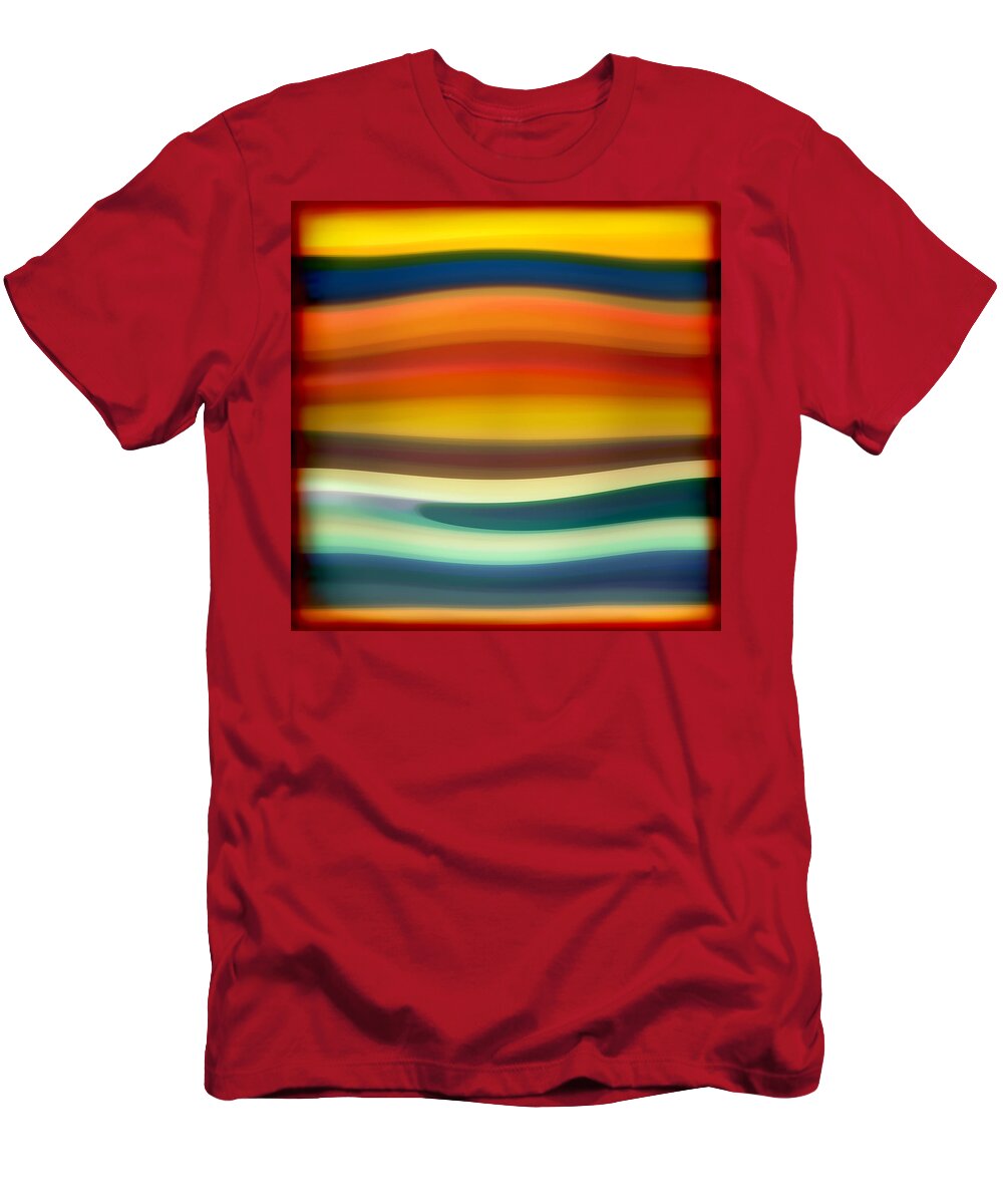 Fury T-Shirt featuring the painting Fury Sea 1 by Amy Vangsgard