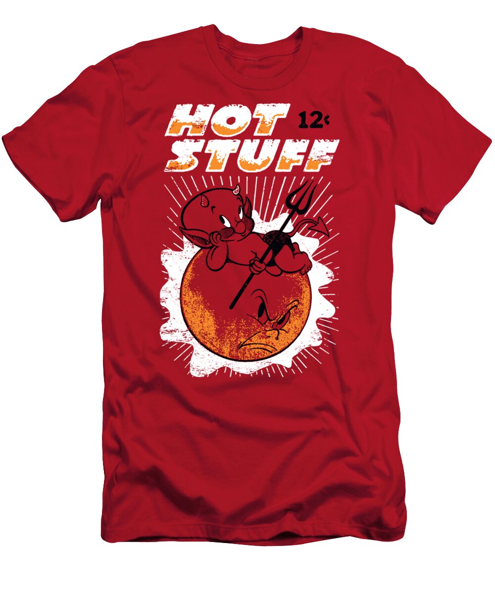  T-Shirt featuring the digital art Hot Stuff - On The Sun by Brand A