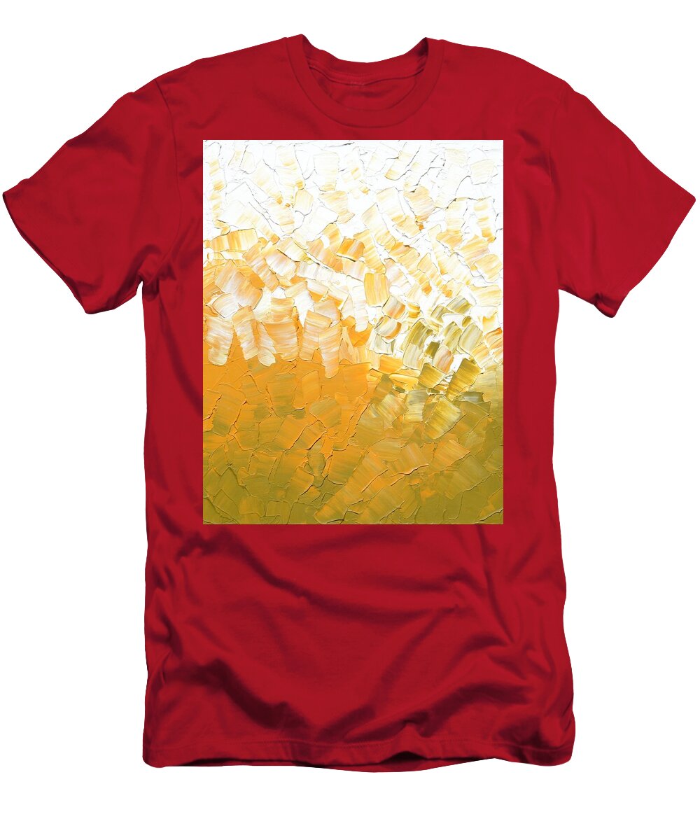Faith T-Shirt featuring the painting Into The Light by Linda Bailey