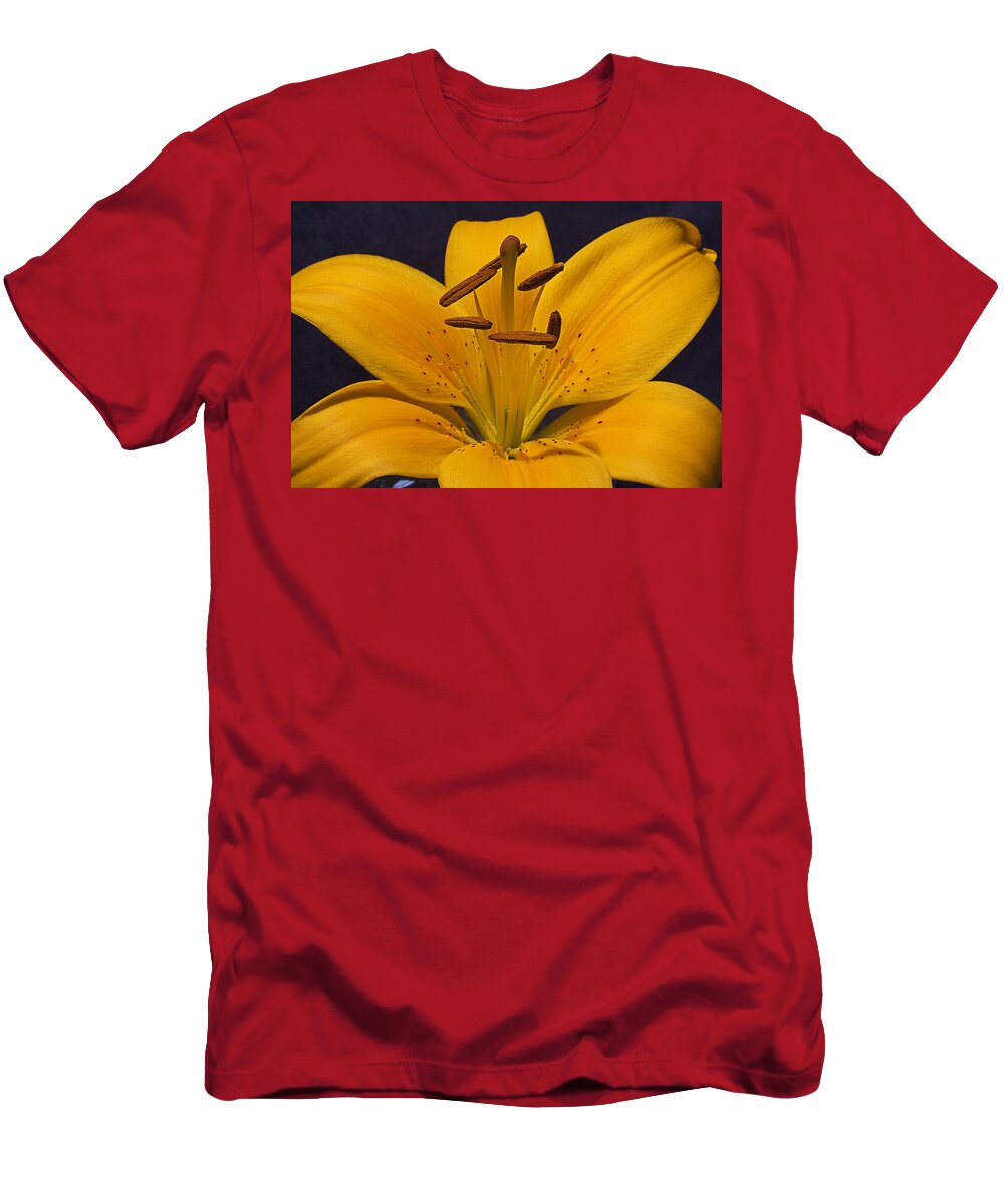 Lily T-Shirt featuring the photograph Light Touch lll by Shirley Mitchell