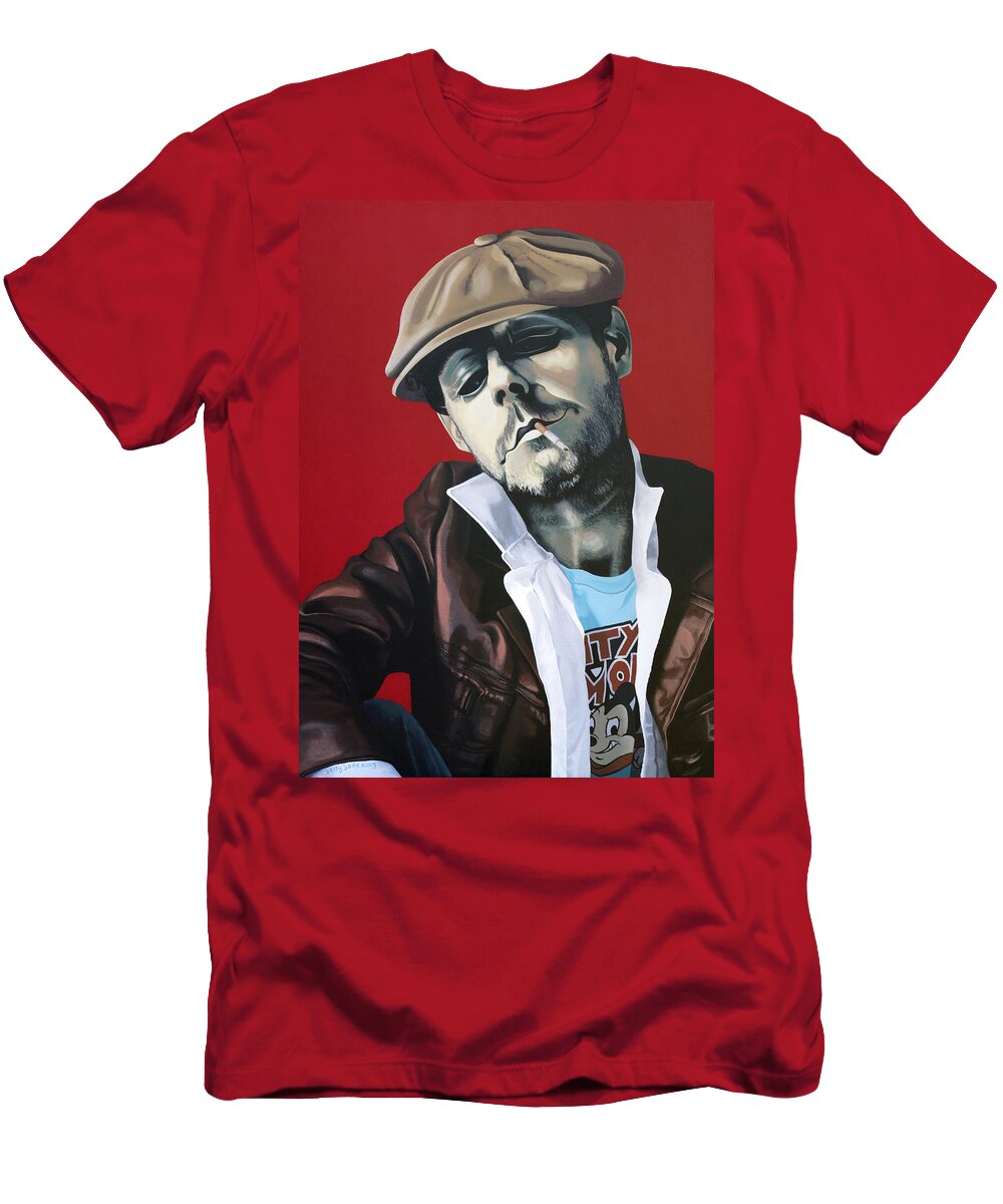 Sean King T-Shirt featuring the painting Mister King by Kelly King