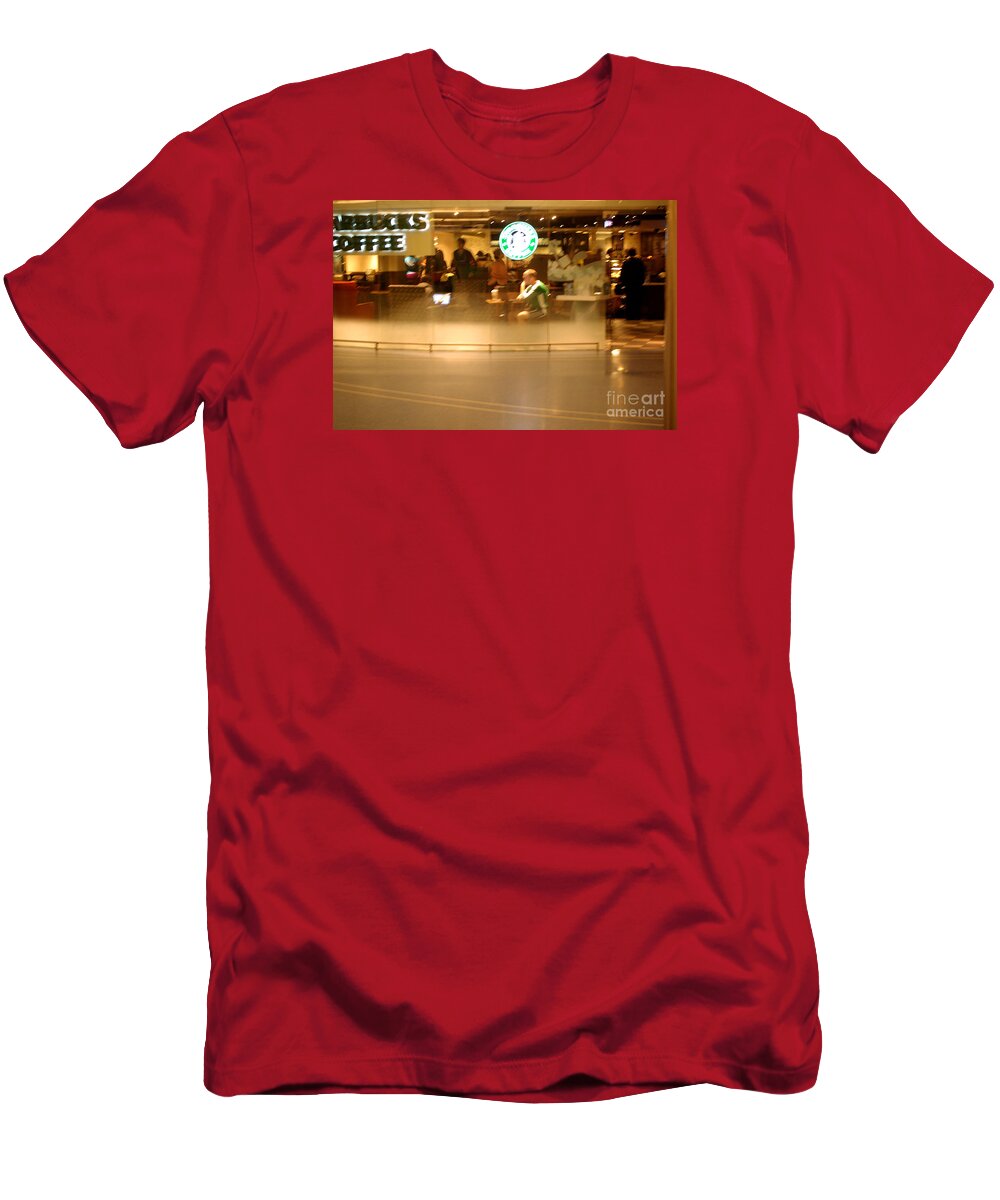 Frank-j-casella T-Shirt featuring the photograph Morning Buzz by Frank J Casella