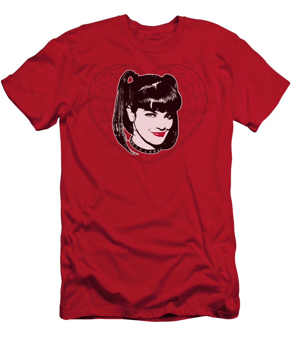 NCIS T-Shirt featuring the digital art Ncis - Abby Heart by Brand A