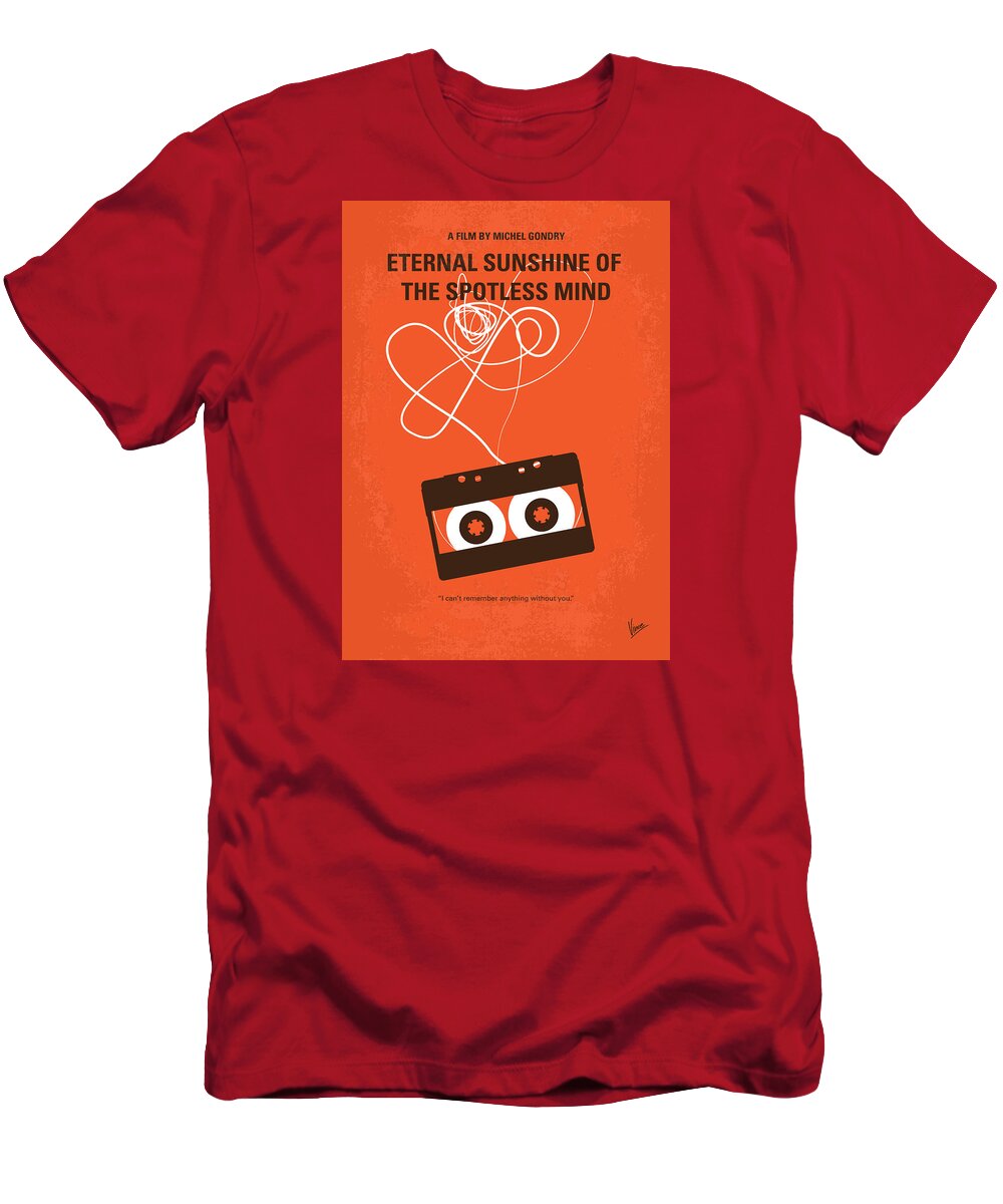 Eternal T-Shirt featuring the digital art No384 My Eternal Sunshine of the Spotless Mind minimal movie pos by Chungkong Art