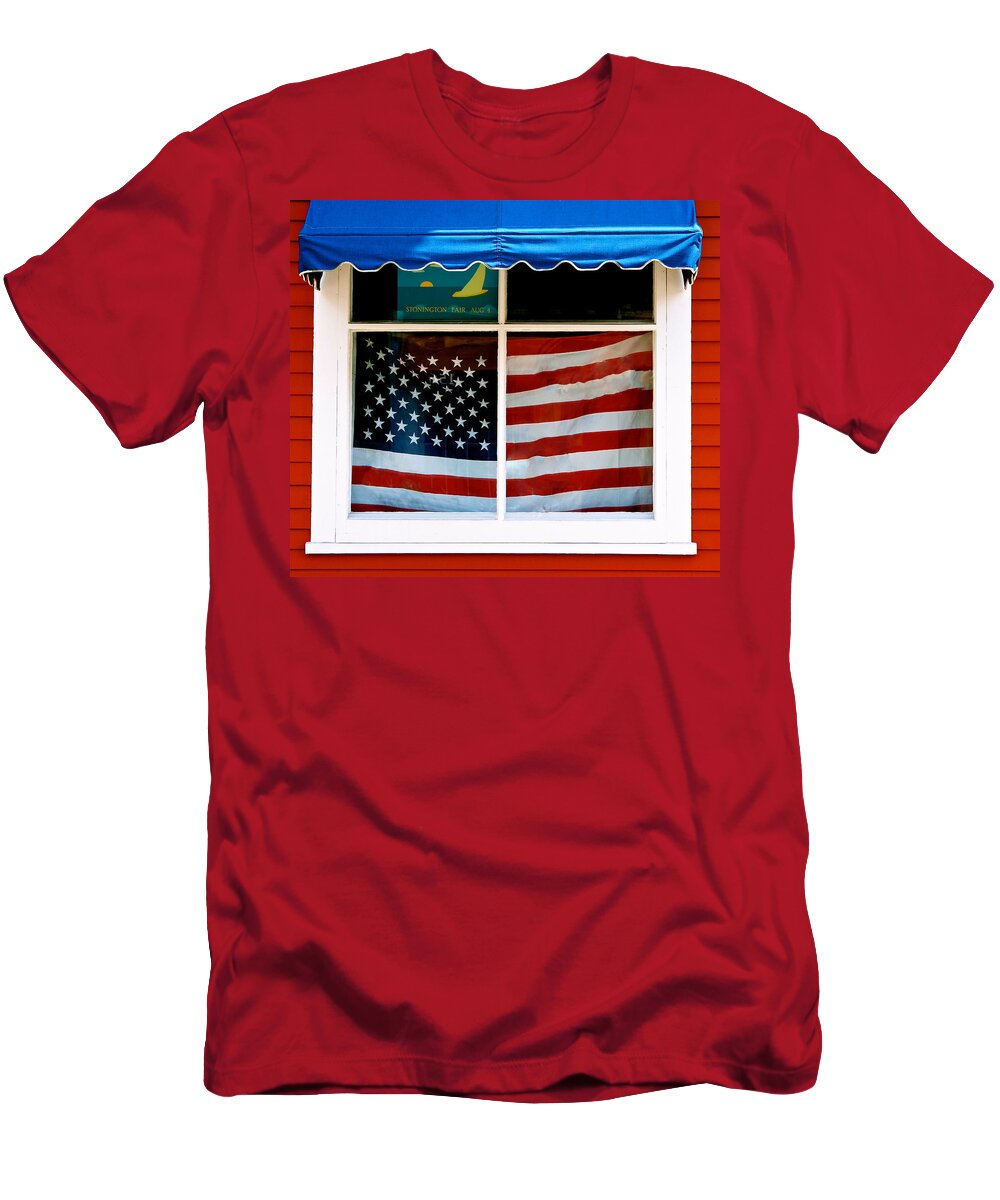 U.s. Flag T-Shirt featuring the photograph Not Just A flag by Ira Shander