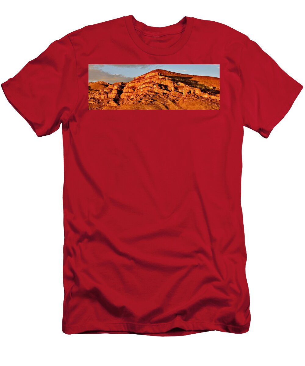 Arco T-Shirt featuring the photograph Number Hill by Benjamin Yeager