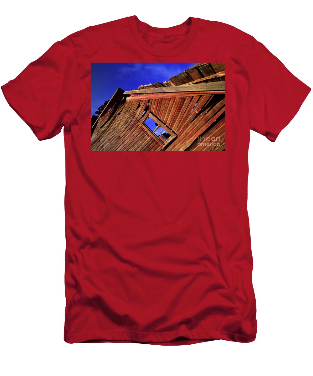  Photo T-Shirt featuring the photograph Old Red Barn by Bob Christopher