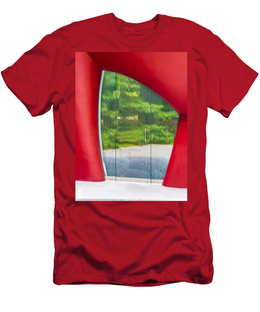 Glass House T-Shirt featuring the photograph On The Outside Looking Out by Paul Wear