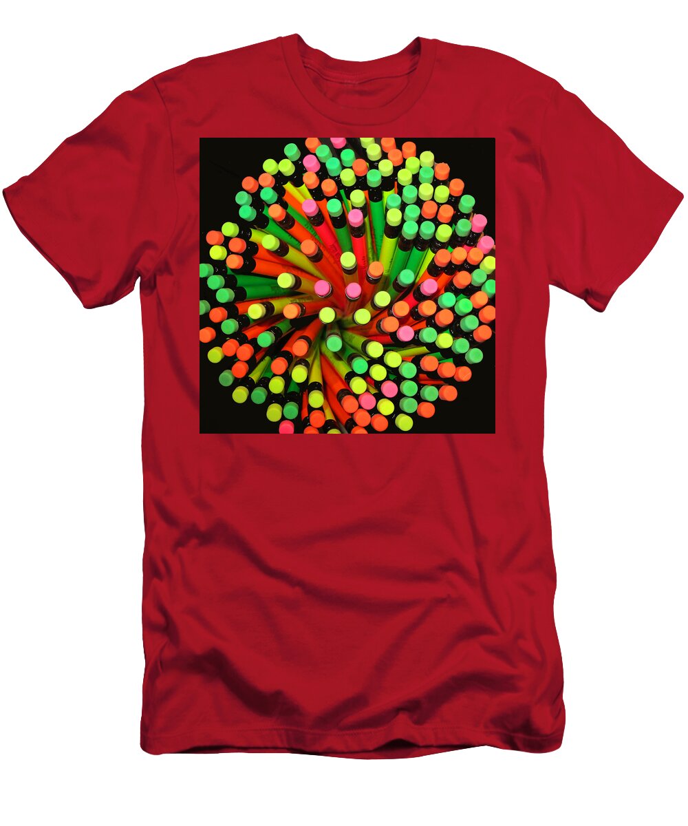 Color T-Shirt featuring the photograph Pencil Blossom by Rick Locke - Out of the Corner of My Eye