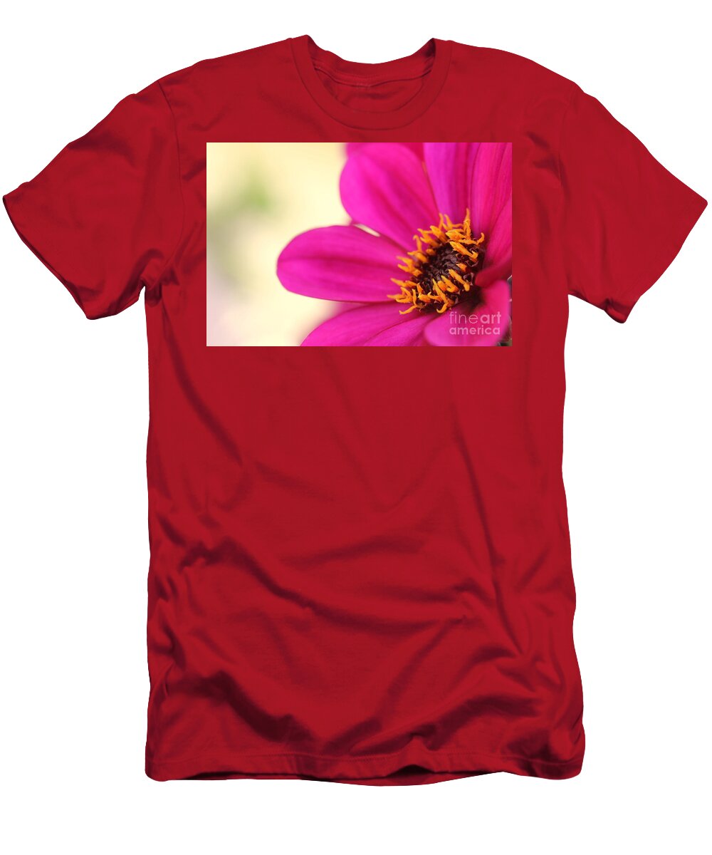Beautiful T-Shirt featuring the photograph Pink Flower by Amanda Mohler