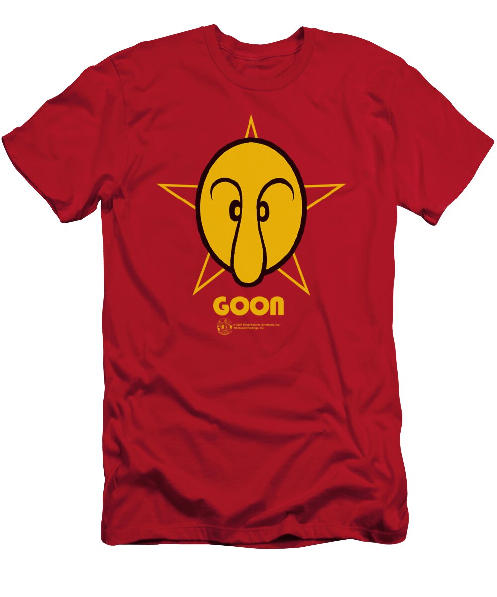 Popeye T-Shirt featuring the digital art Popeye - Goon by Brand A