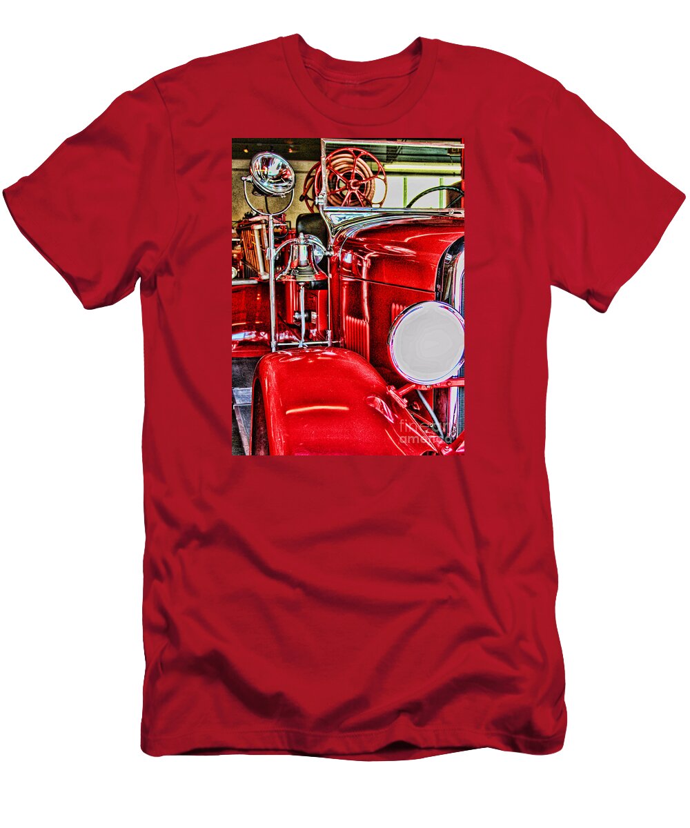 Firehouse T-Shirt featuring the photograph Ready For The Ring By Diana Sainz by Diana Raquel Sainz