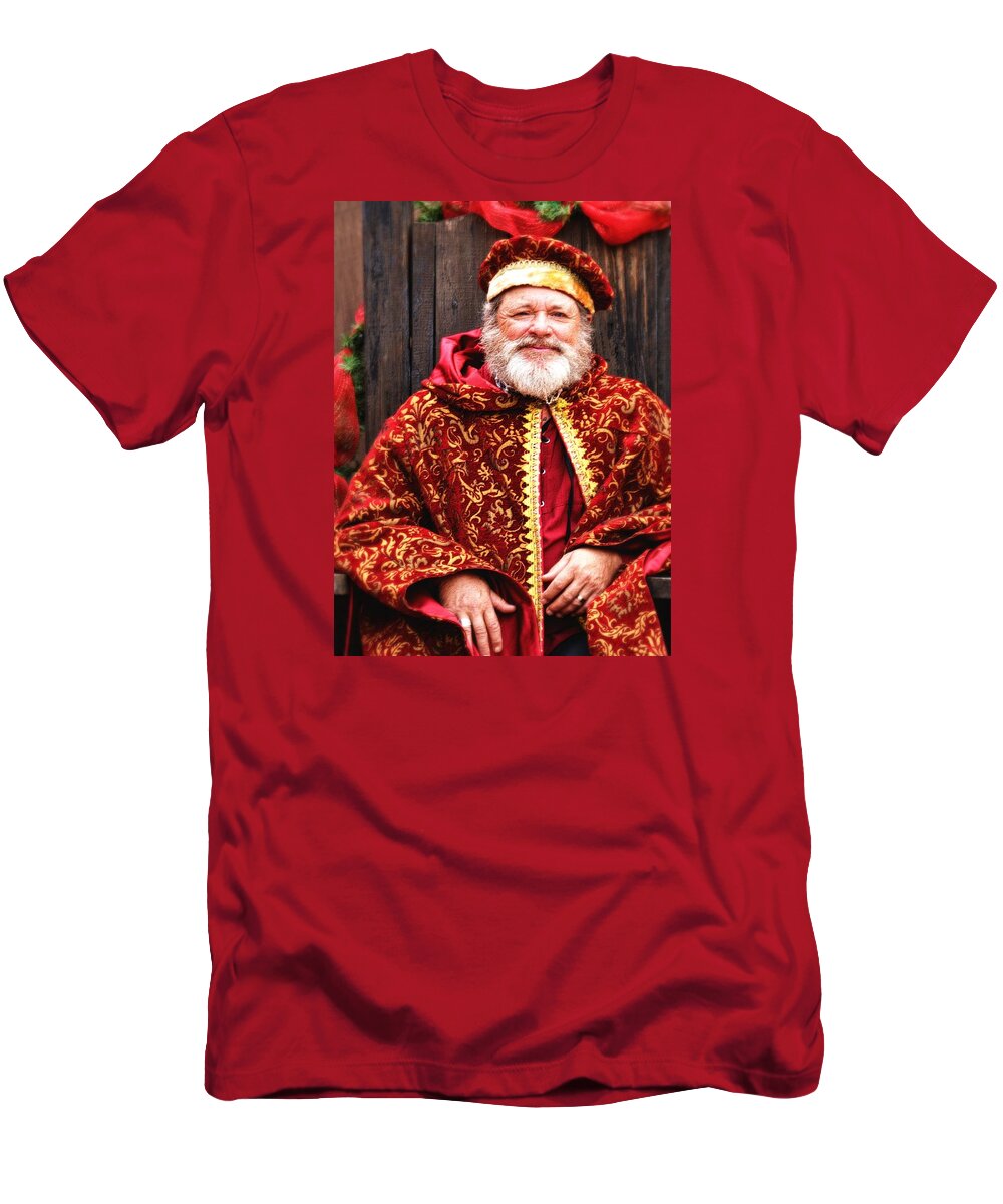 Christmas T-Shirt featuring the photograph Renaissance St Nicholas by Nadalyn Larsen