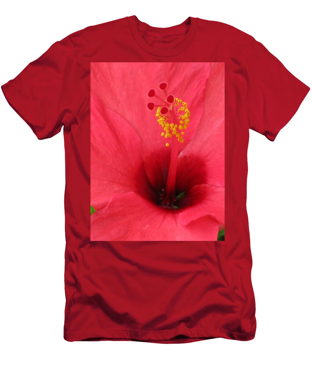 Hibiscus T-Shirt featuring the photograph Shades of Summer 13 by Pamela Critchlow