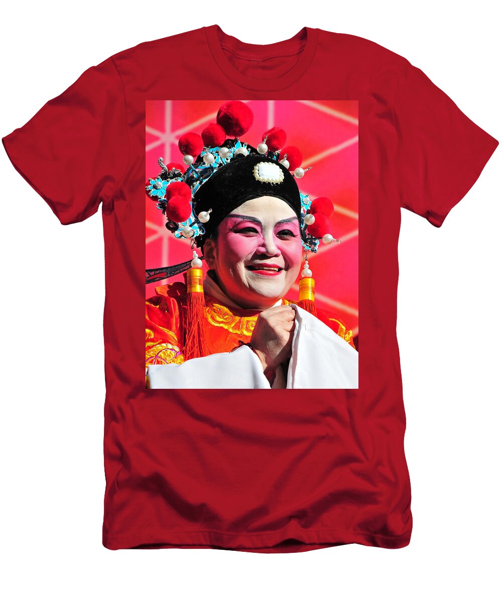 Woman T-Shirt featuring the photograph She's All Smiles by Mike Martin
