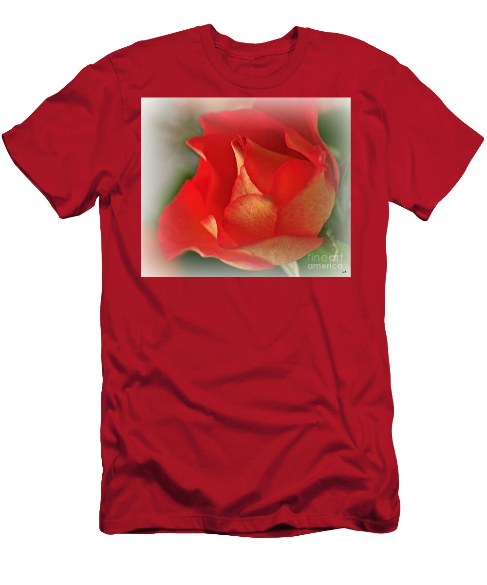 Birthday T-Shirt featuring the photograph Soften Rose by Sandra Clark