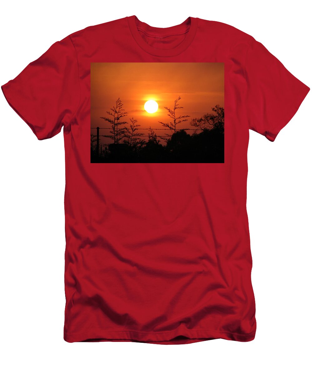 Sunset T-Shirt featuring the photograph Sunset by Paulo Goncalves
