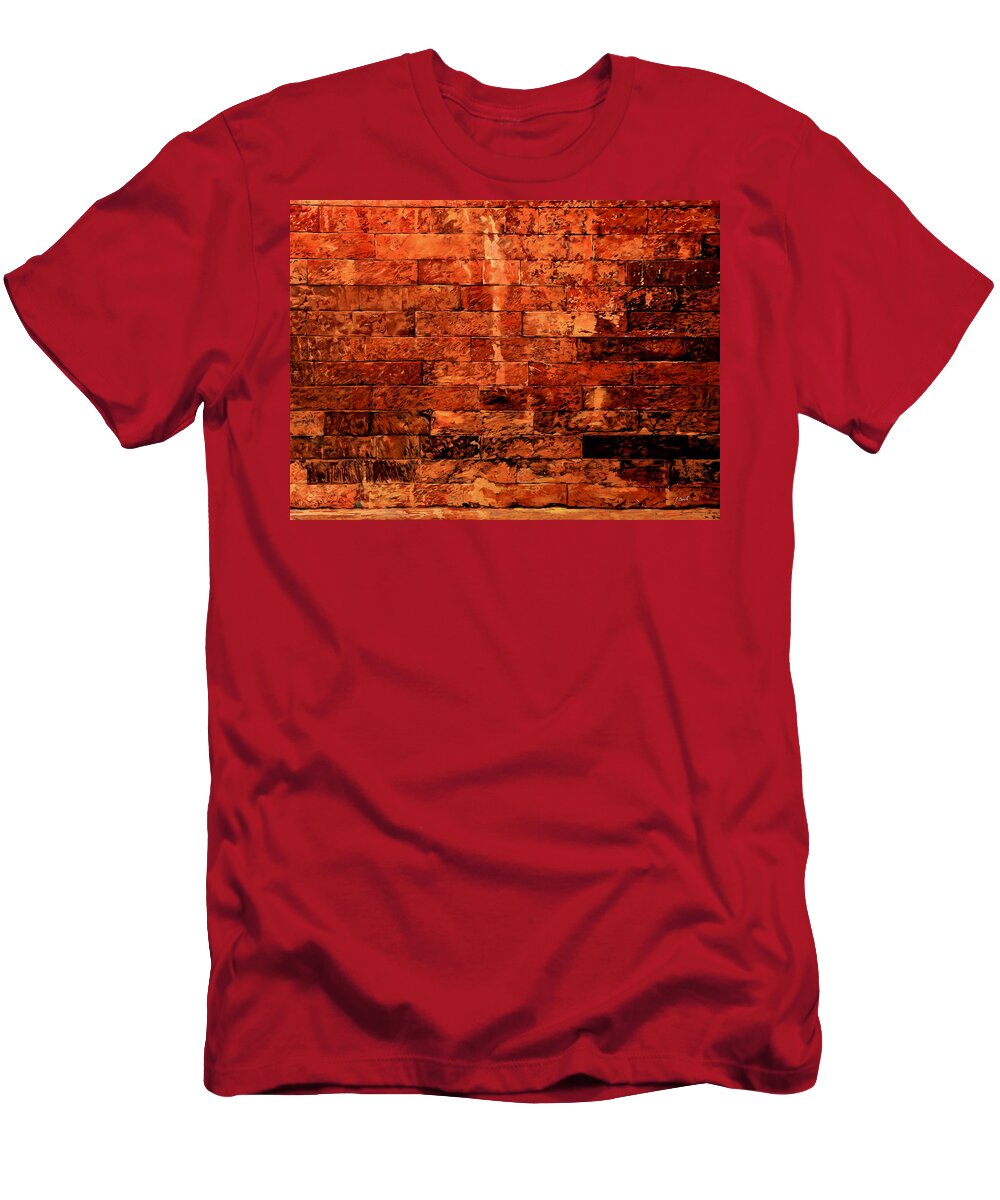 Wall T-Shirt featuring the painting Un Po' Per Ridere by Guido Borelli