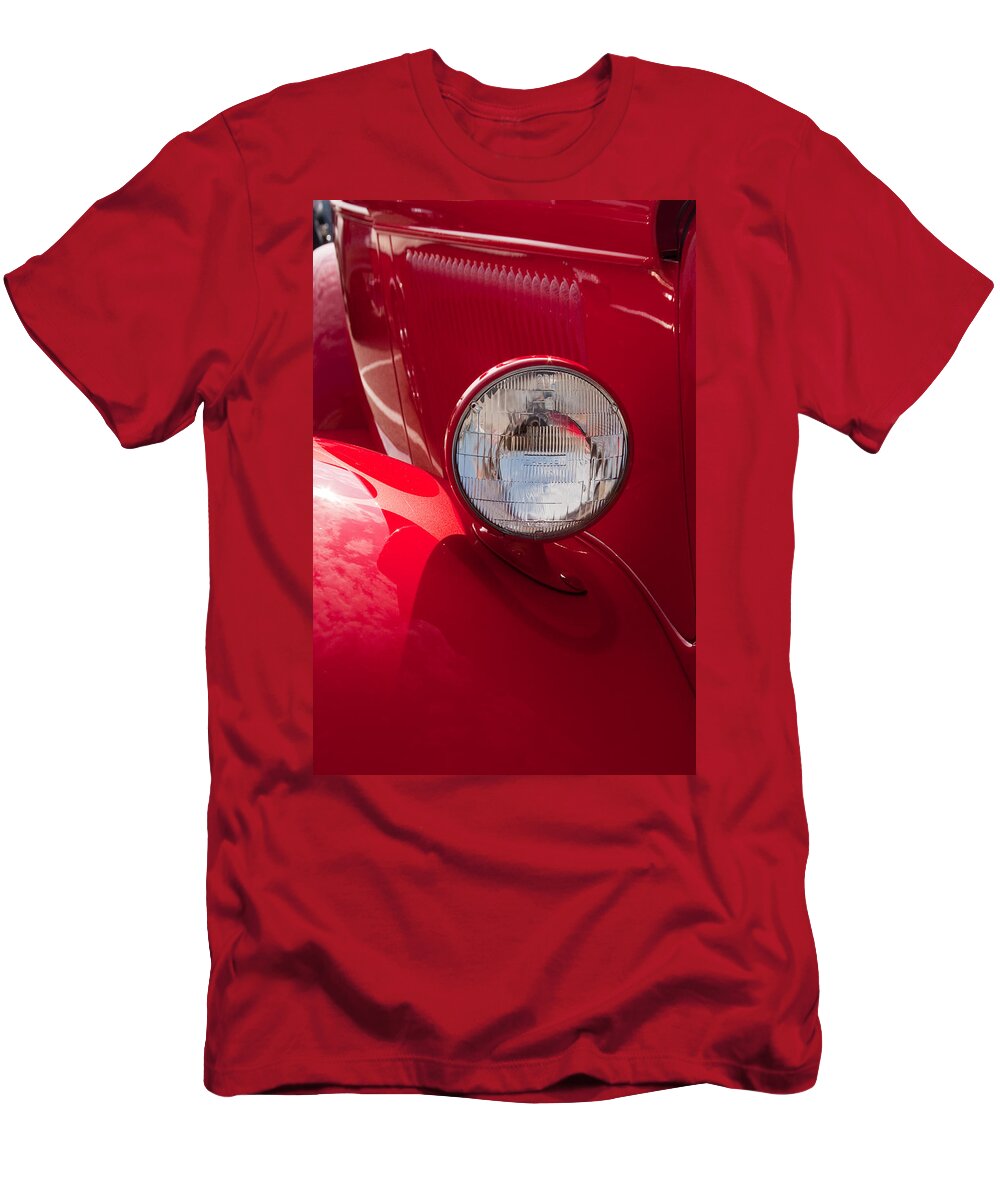 Car T-Shirt featuring the photograph Vintage Car Details 6298 by Brent L Ander