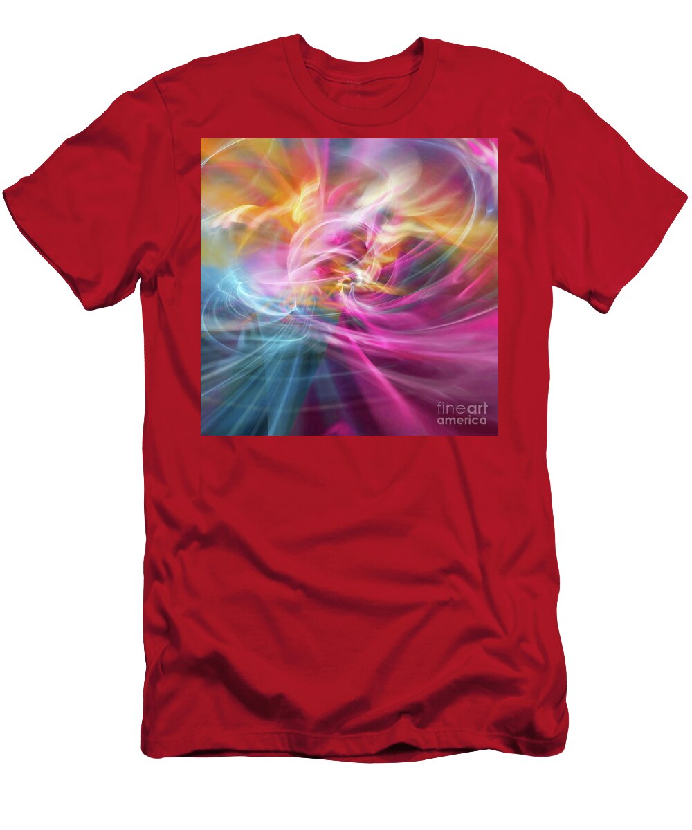 Prayers T-Shirt featuring the digital art When Prayers Enter The Throne Room by Margie Chapman