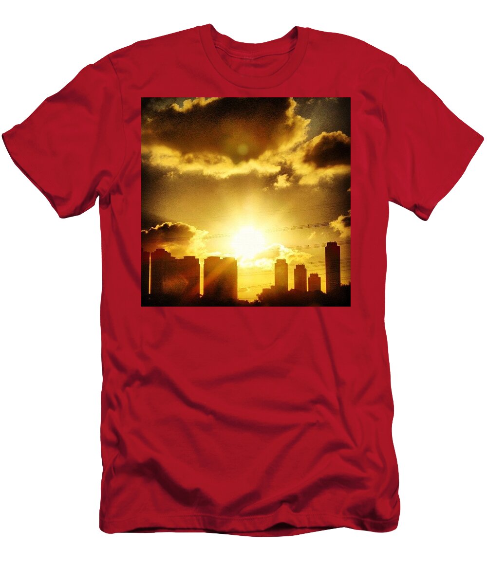  T-Shirt featuring the photograph Sunset #2 by Lorelle Phoenix