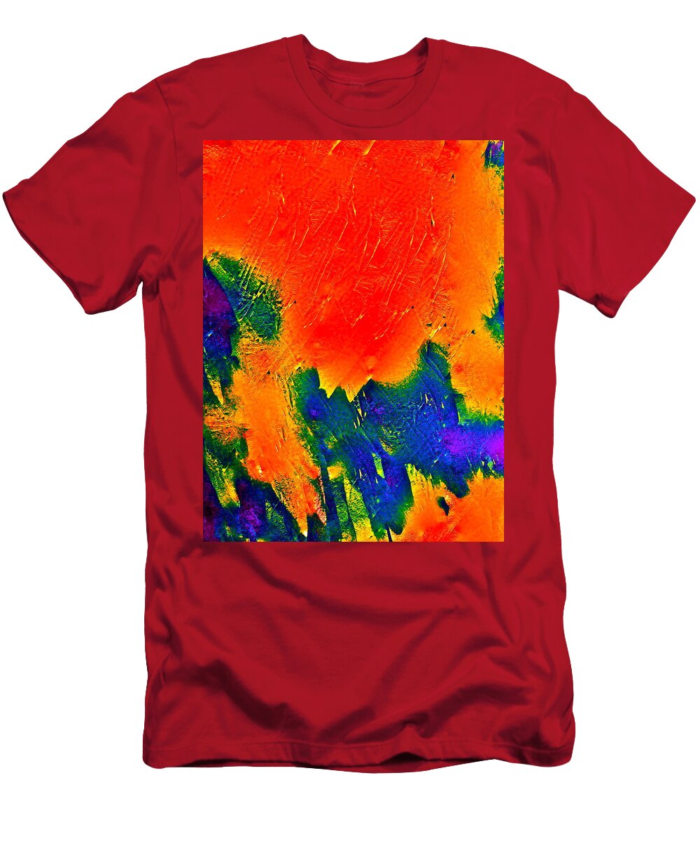 Abstract T-Shirt featuring the photograph Abstract 73 by Pamela Cooper