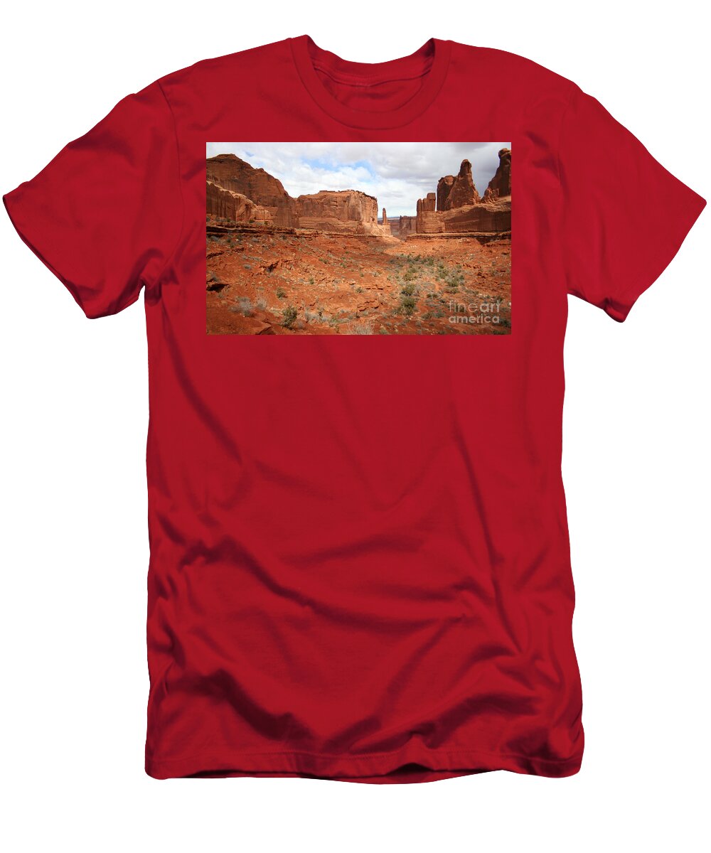 Arches National Park T-Shirt featuring the photograph Arches National Park by Julie Lueders 