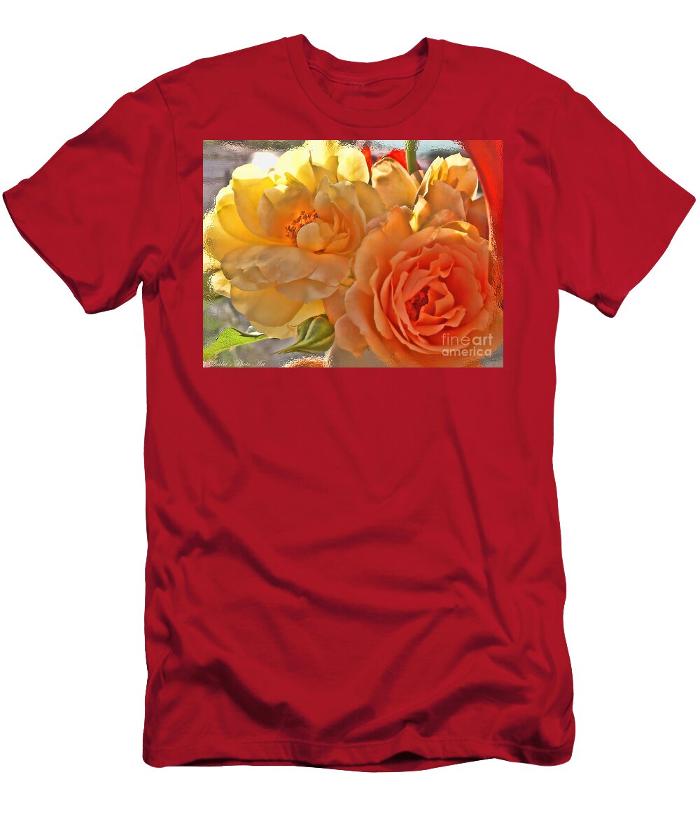 Nature T-Shirt featuring the photograph Golden light by Debbie Portwood