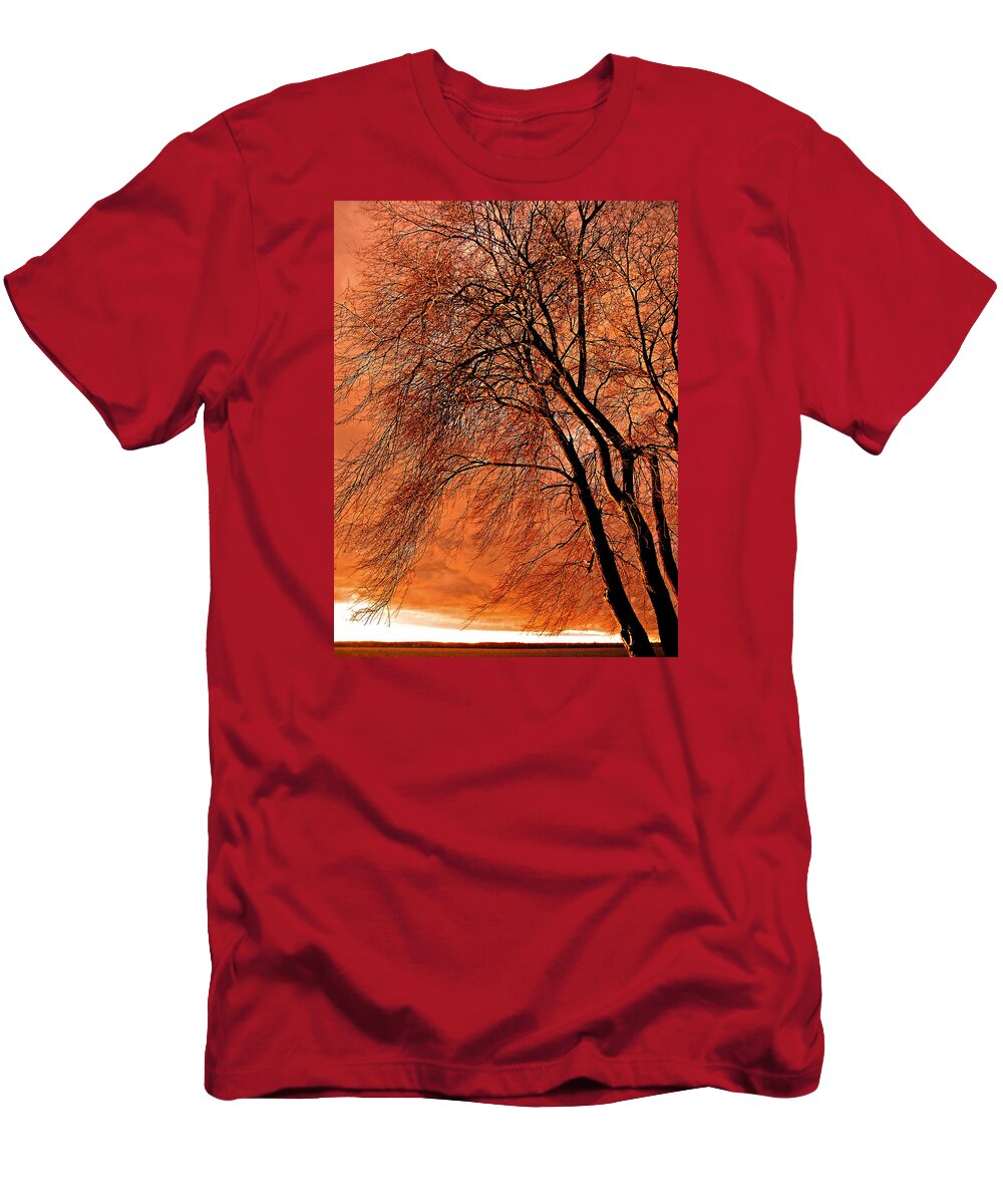 Canada T-Shirt featuring the photograph Powerful Morning ... by Juergen Weiss