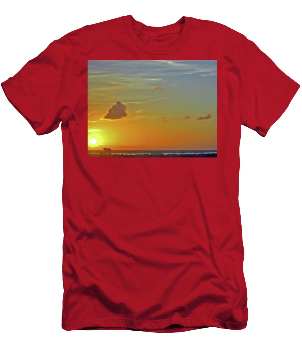 Sea T-Shirt featuring the photograph Biloxi Shore #1 by Joe Roache