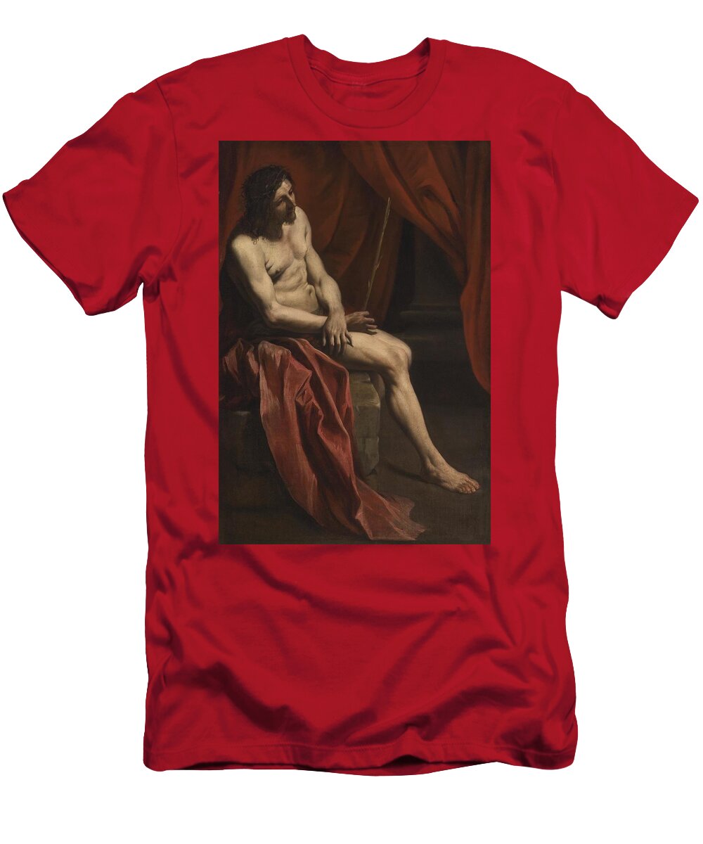 Gian Lorenzo Bernini T-Shirt featuring the painting Christ Mocked by Troy Caperton