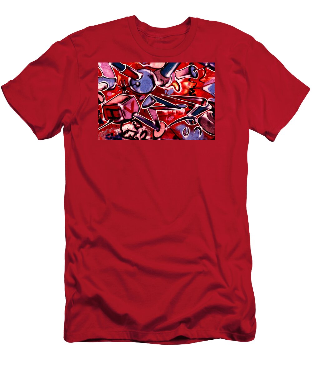 F6-g-0040 T-Shirt featuring the photograph Graffiti Art - 040 by Paul W Faust - Impressions of Light