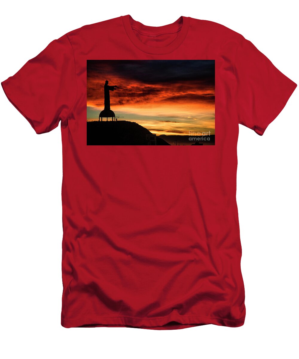 Mexico T-Shirt featuring the photograph Sunset Baja #1 by Chuck Kuhn