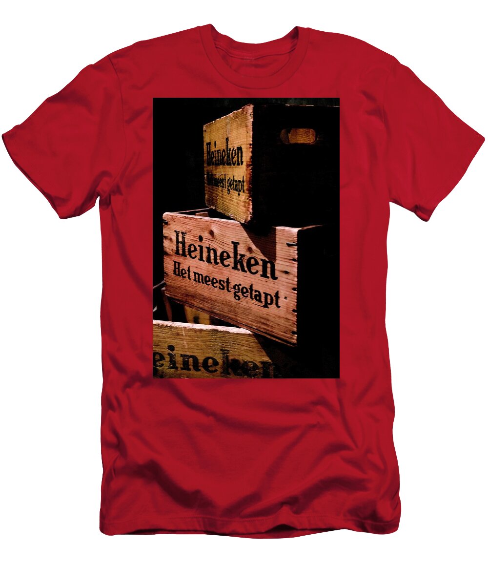 Beer T-Shirt featuring the photograph Beer #2 by Mariel Mcmeeking