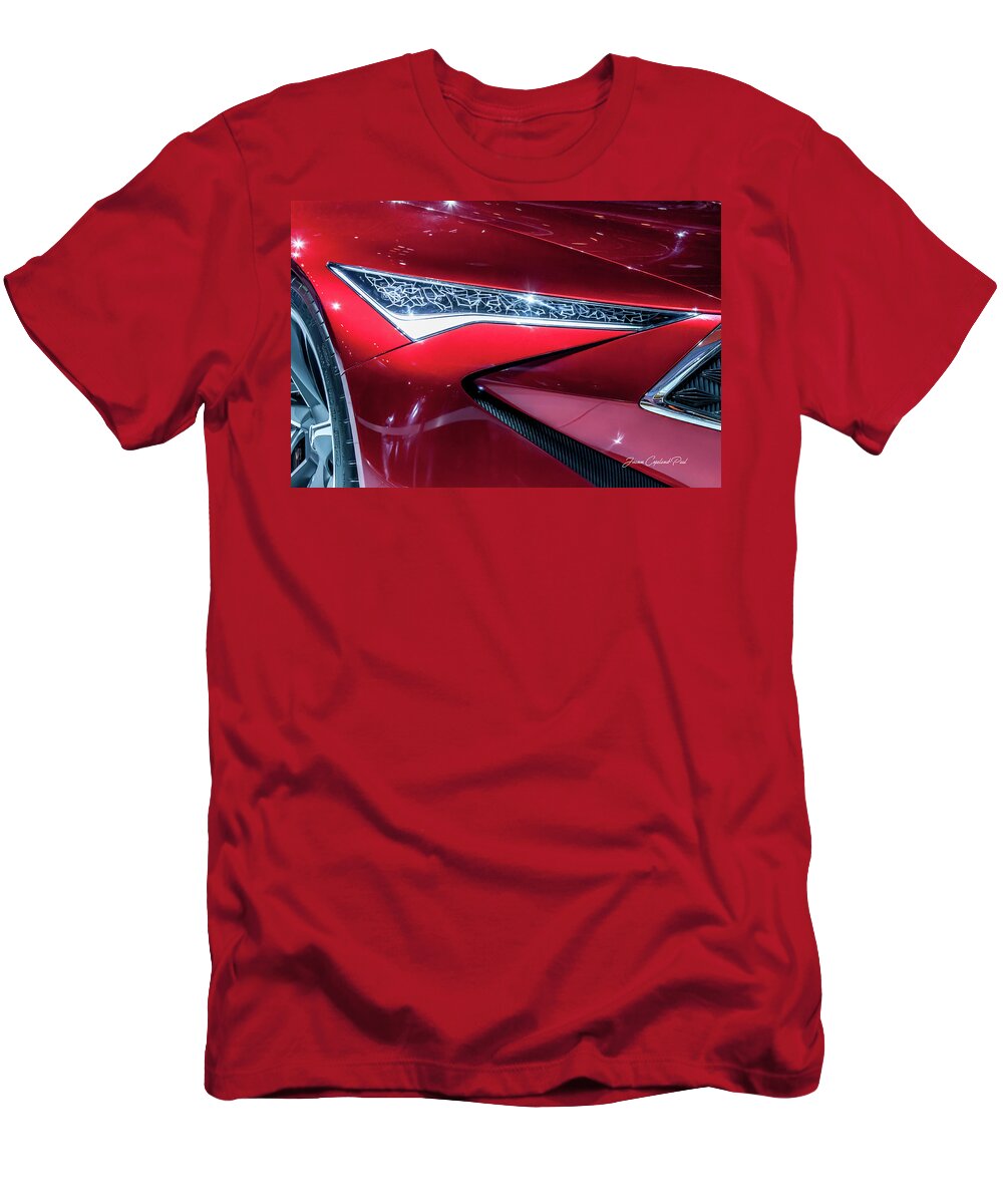 Acura Precision Concept T-Shirt featuring the photograph 2016 Acura Precision Concept Car by Joann Copeland-Paul