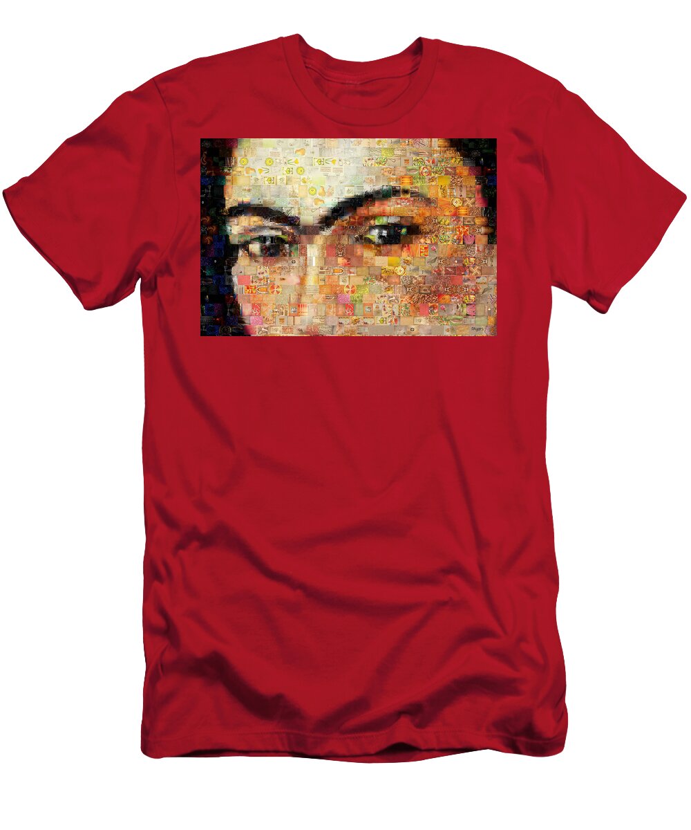 Paula Ayers T-Shirt featuring the photograph A Mosaic of Life Thru Her Eyes by Paula Ayers