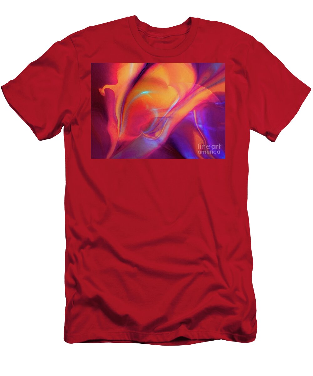Abstract T-Shirt featuring the photograph A Question of Balance #1 by Patti Schulze