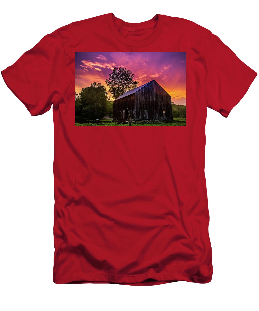Colorful T-Shirt featuring the photograph After a Summer Storm by Tim Kirchoff