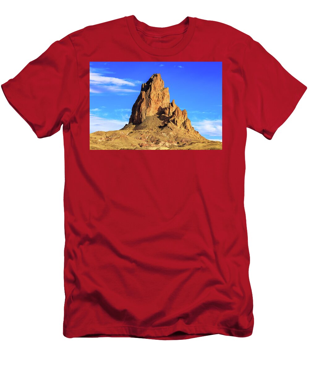 Agathla Peak T-Shirt featuring the photograph Agathla Peak by Raul Rodriguez