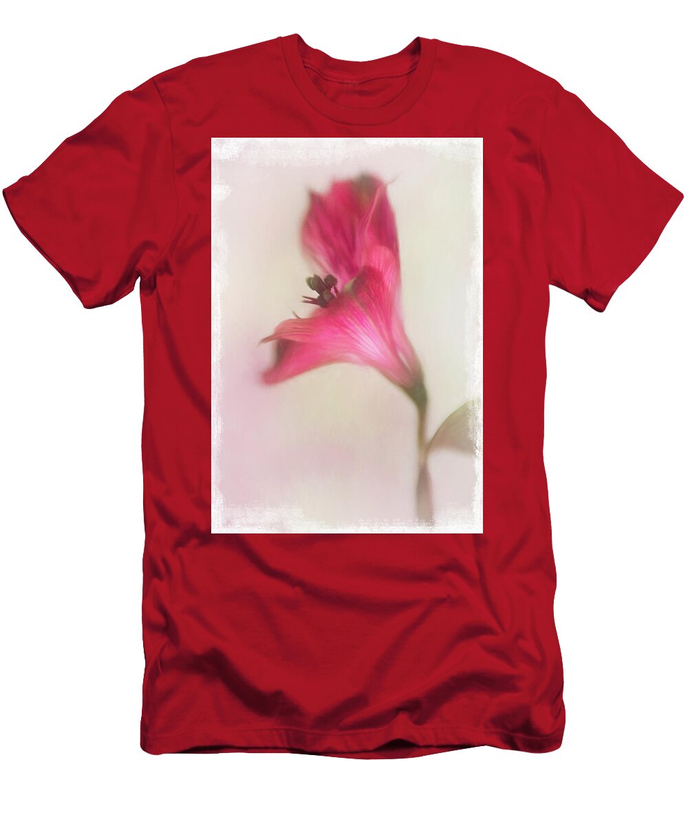 Alstroemeria T-Shirt featuring the photograph Alstroemeria in Bloom by David and Carol Kelly