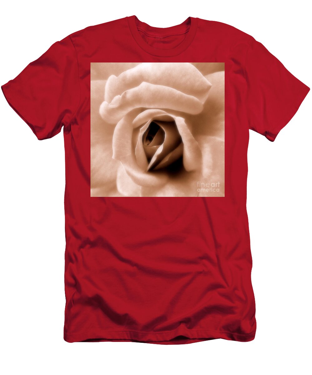 Rose T-Shirt featuring the photograph American Beauty by A K Dayton