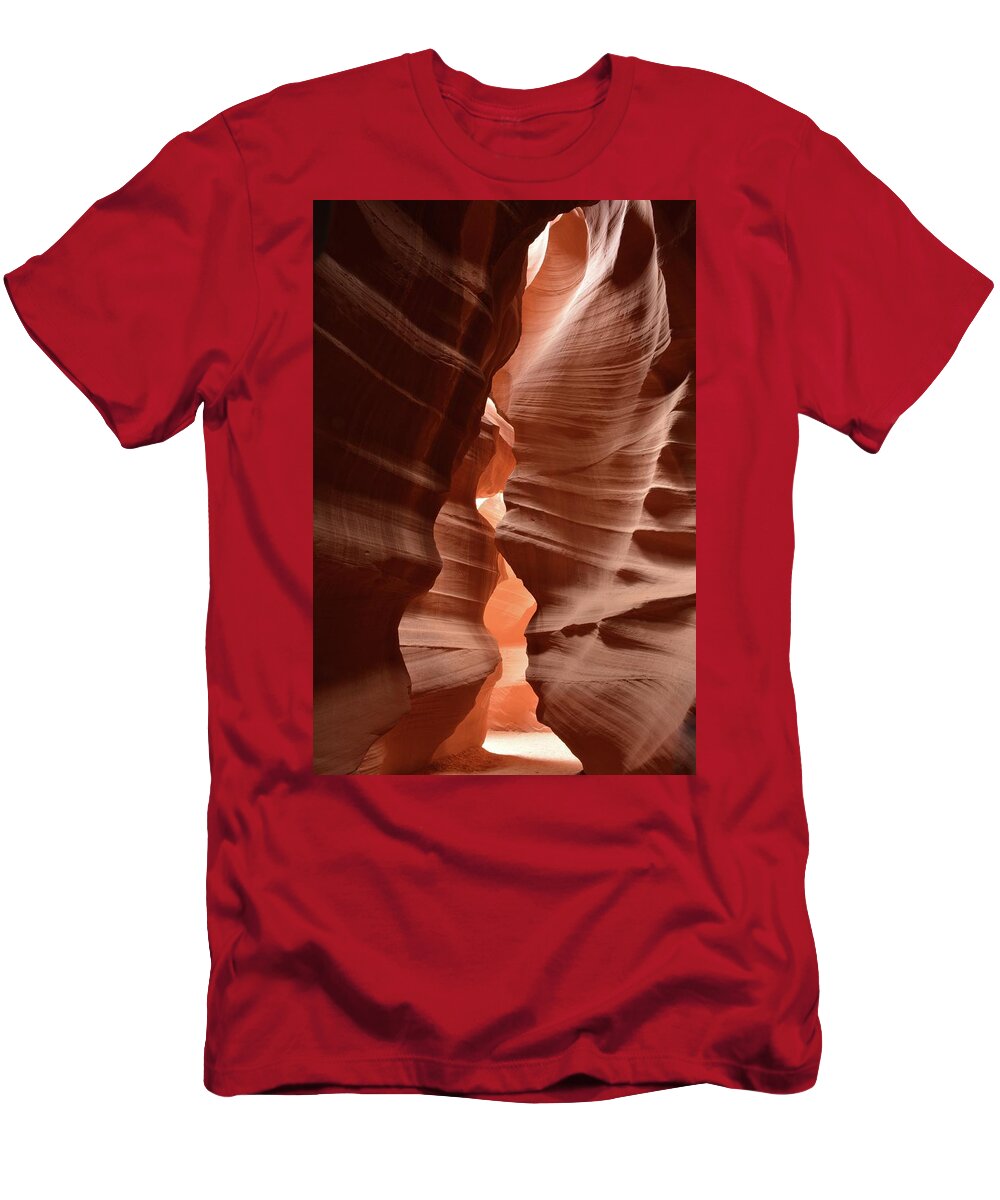 Antelope Canyon T-Shirt featuring the photograph Antelope Canyon by Carolyn Mickulas