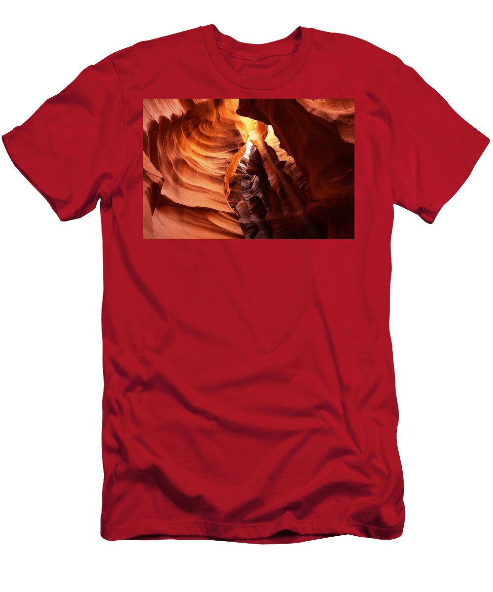 Antilope Canyon T-Shirt featuring the photograph Antilope Canyon by Julia Ivanovna Willhite