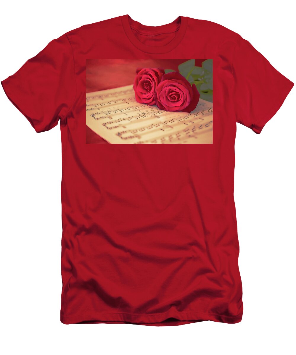 Flowers T-Shirt featuring the photograph Appassionata by Iryna Goodall
