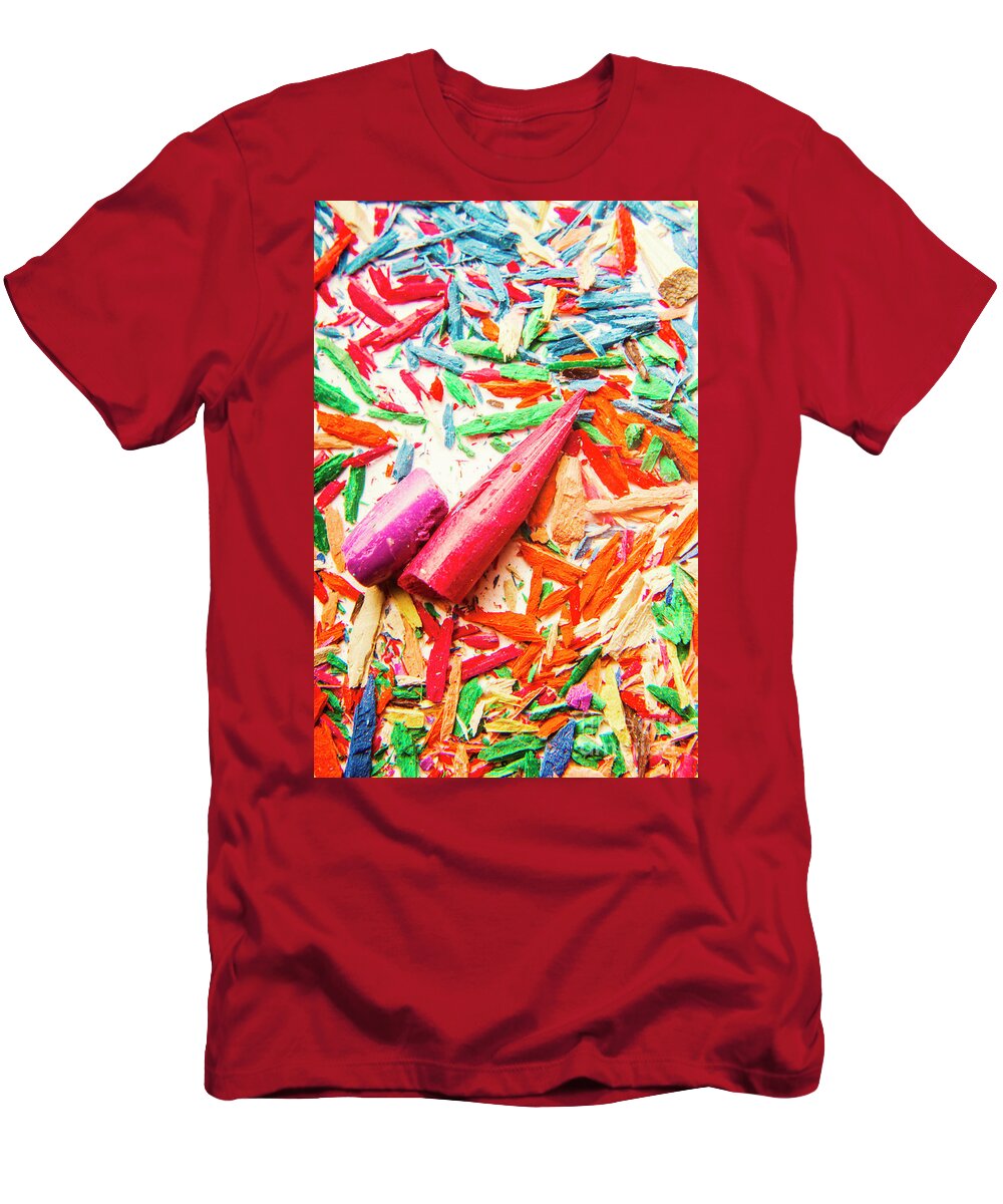 Artwork T-Shirt featuring the photograph Artistic disruption by Jorgo Photography