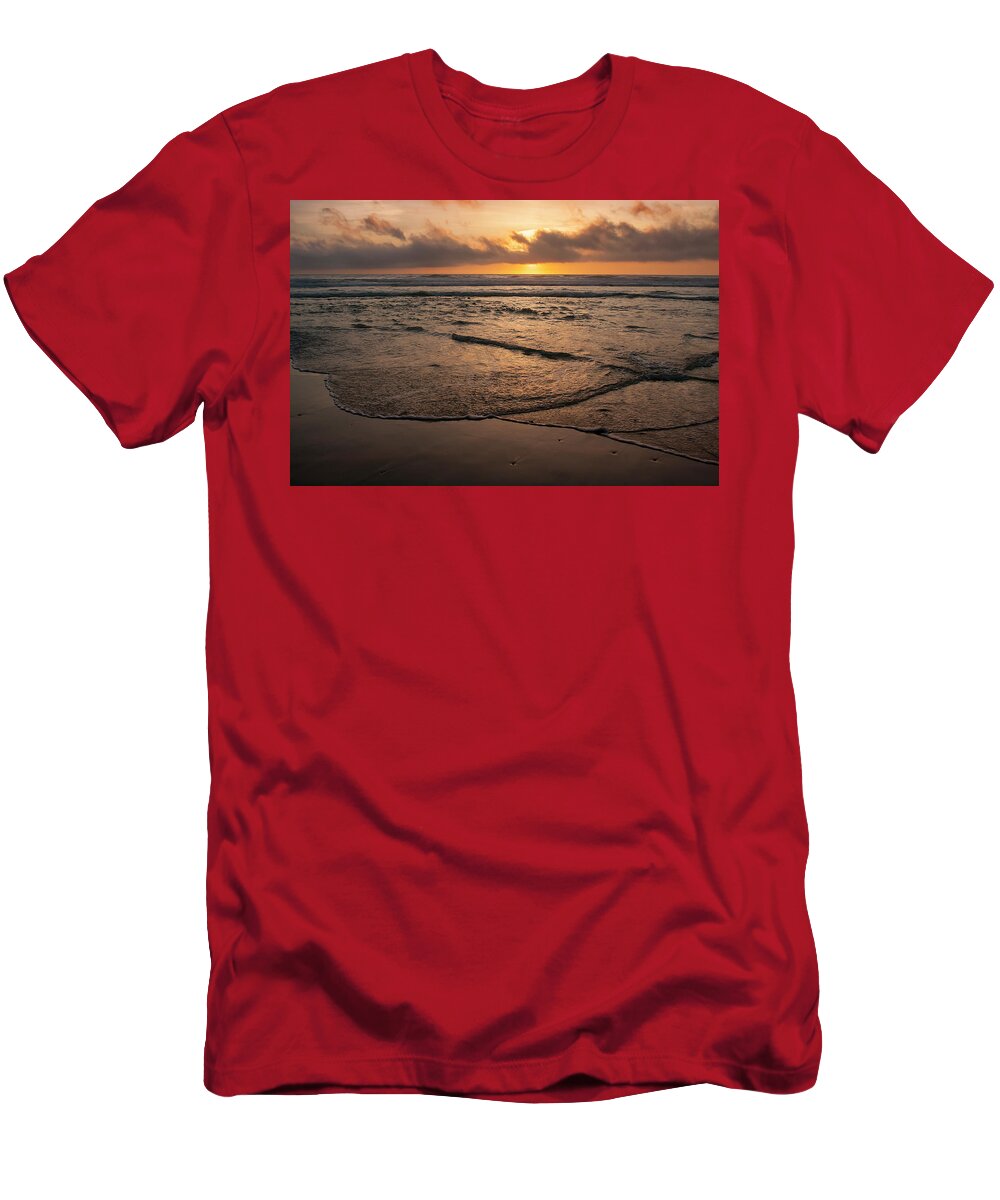  Mark Miller Photos T-Shirt featuring the photograph Artistic Sunset by Mark Miller